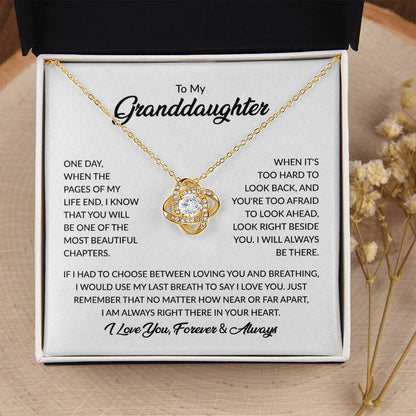 MOST BEAUTIFUL CHAPTER - KNOT NECKLACE