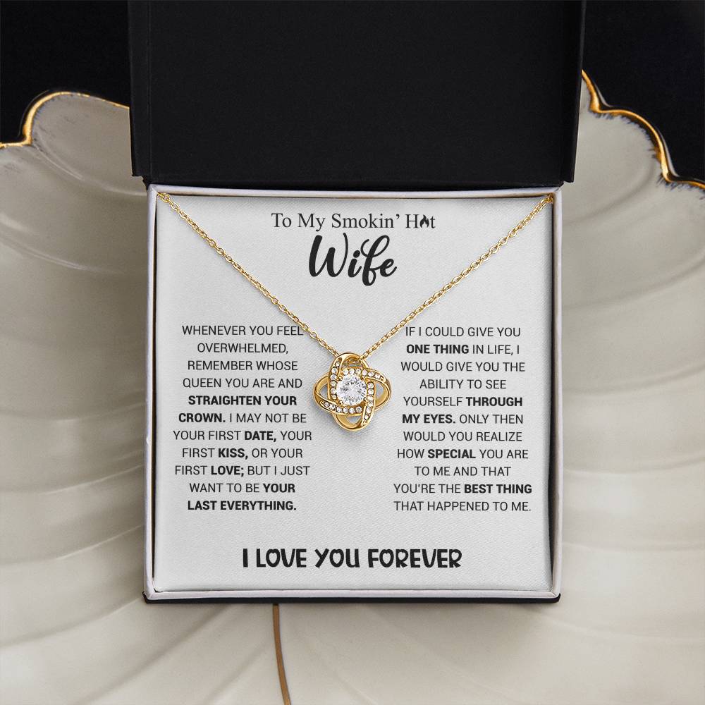 Smokin' Hot Wife - Knot Necklace