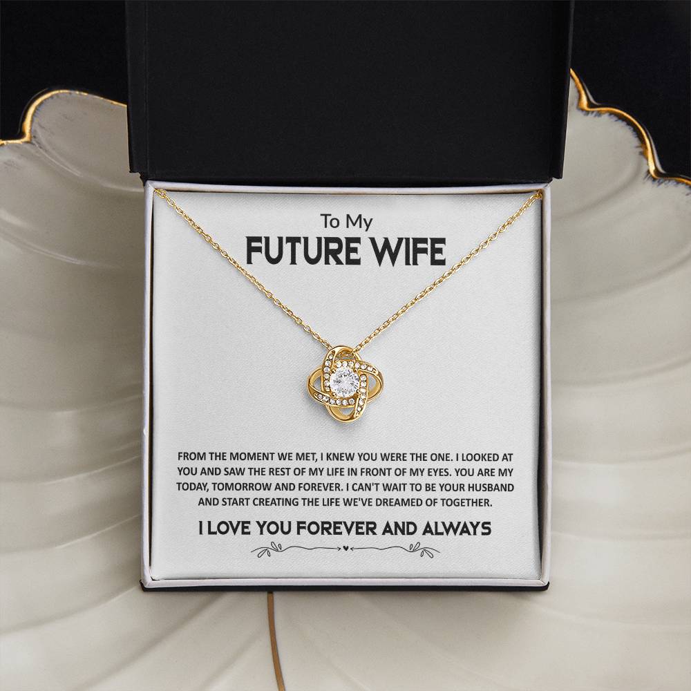 FROM THE MOMENT WE MET - Knot Necklace
