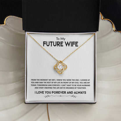 FROM THE MOMENT WE MET - Knot Necklace