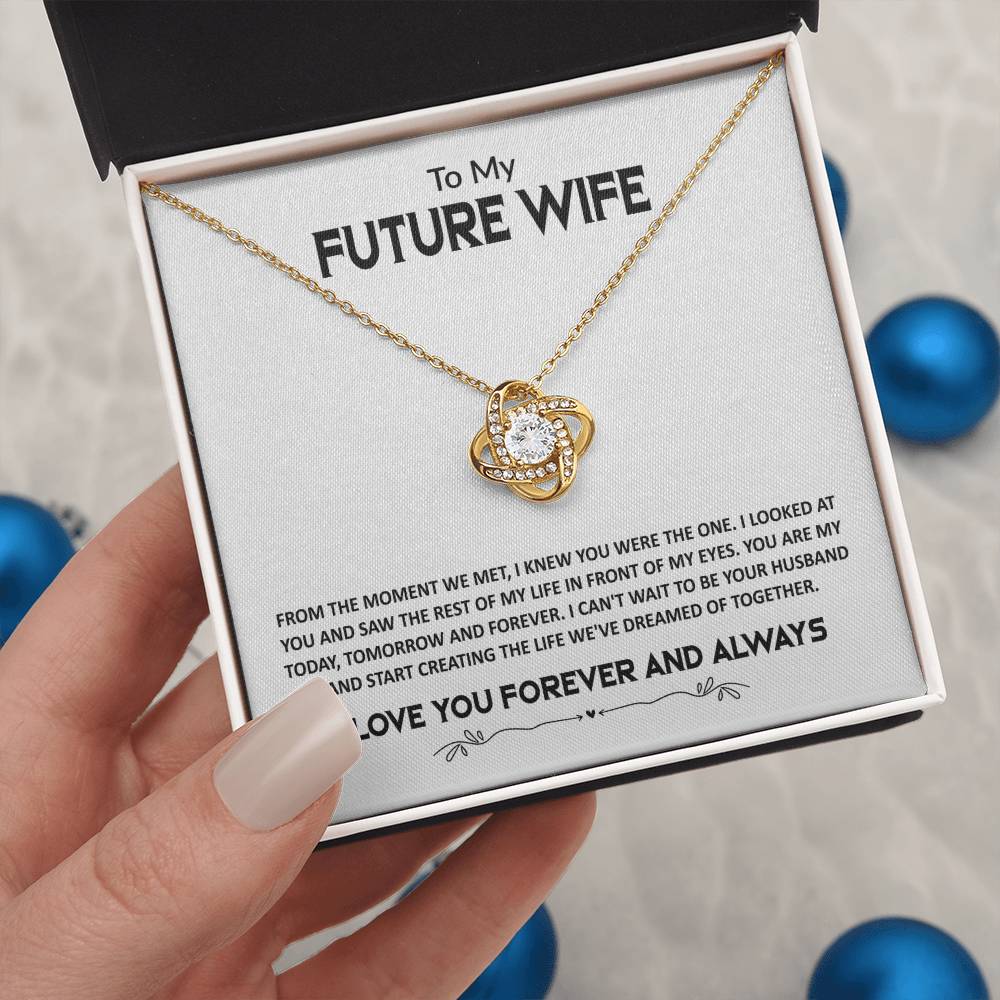 FROM THE MOMENT WE MET - Knot Necklace