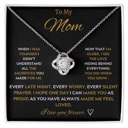 Every Silent Sacrifice Necklace