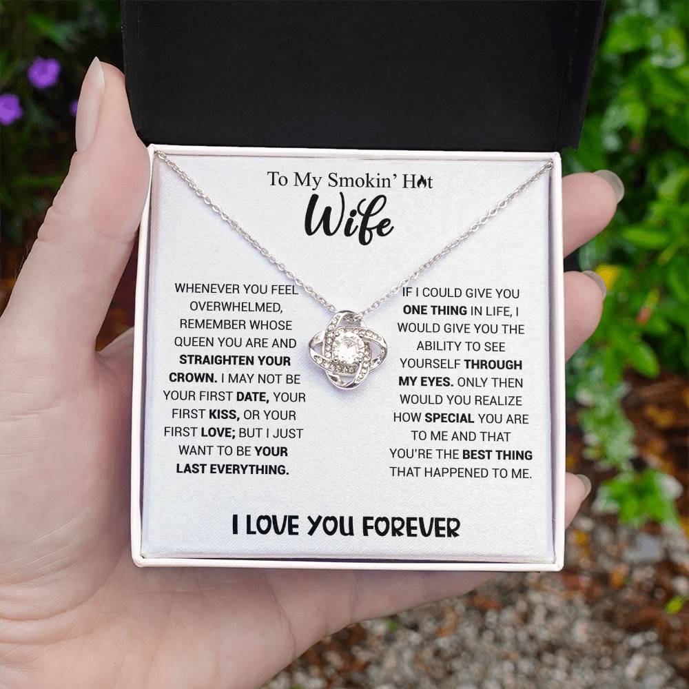 Smokin' Hot Wife - Knot Necklace