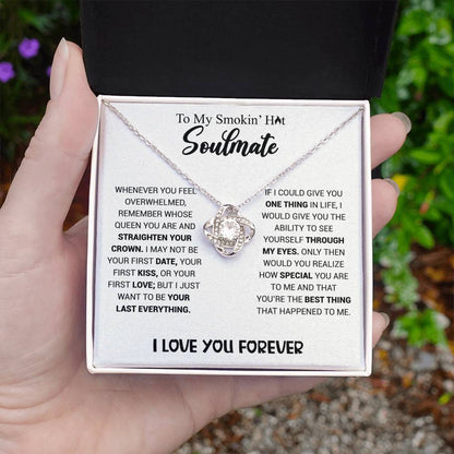 Smokin' Hot Soulmate - Knot Necklace