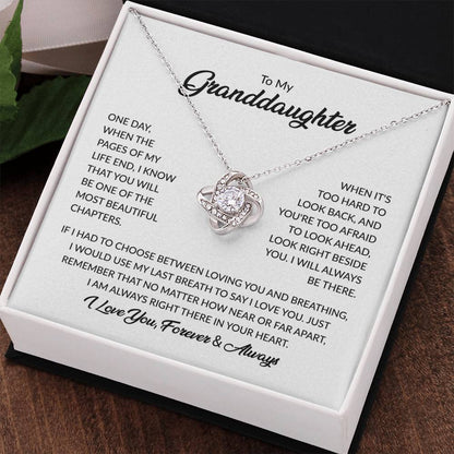 MOST BEAUTIFUL CHAPTER - KNOT NECKLACE