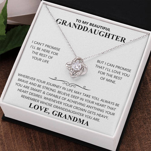 TO MY BEAUTIFUL GRANDDAUGHTER - KNOT NECKLACE