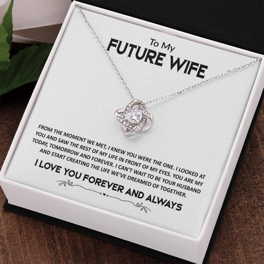 FROM THE MOMENT WE MET - Knot Necklace