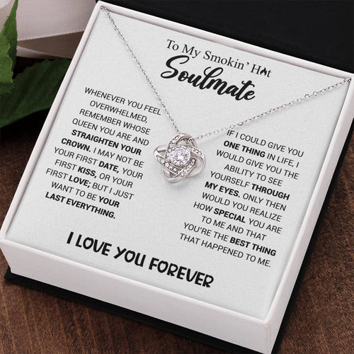 Smokin' Hot Soulmate - Knot Necklace