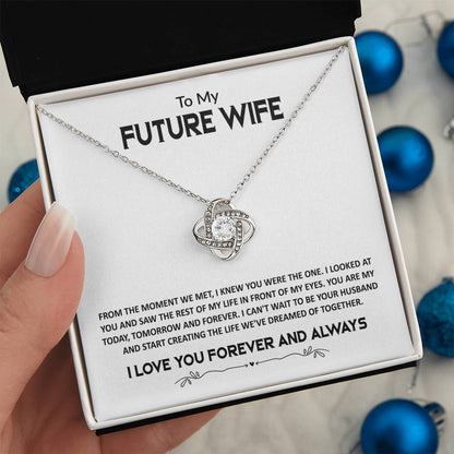 FROM THE MOMENT WE MET - Knot Necklace