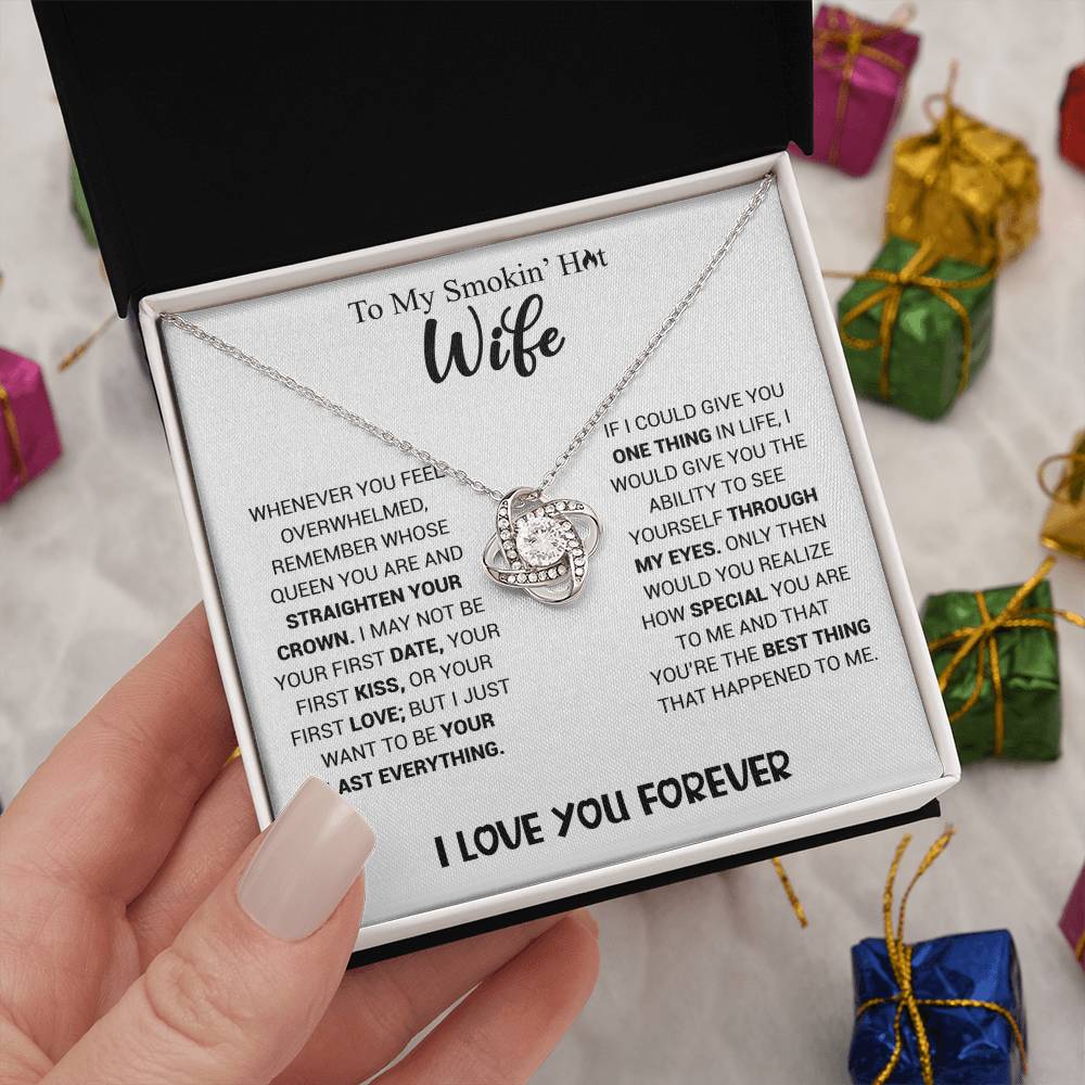 Smokin' Hot Wife - Knot Necklace