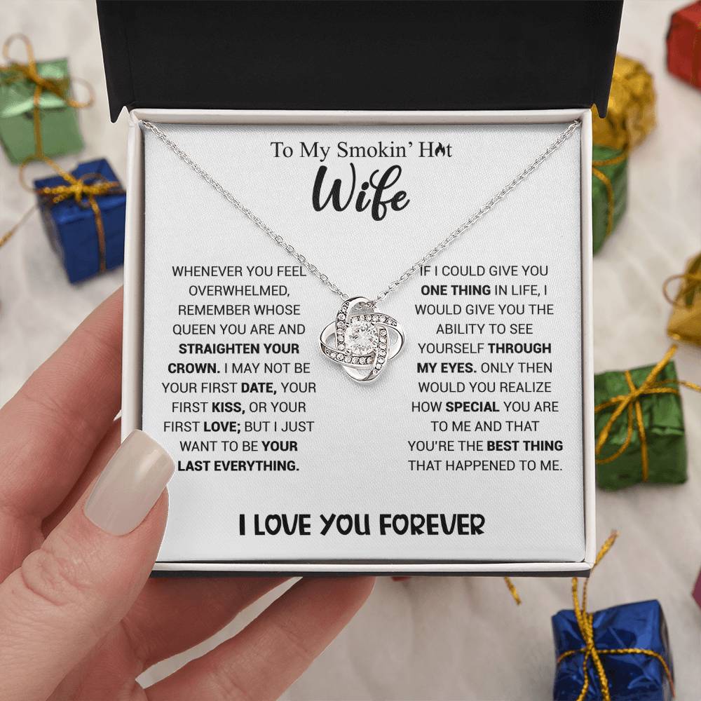 Smokin' Hot Wife - Knot Necklace