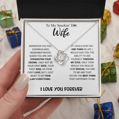 Smokin' Hot Wife - Knot Necklace