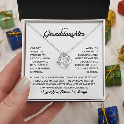 MOST BEAUTIFUL CHAPTER - KNOT NECKLACE