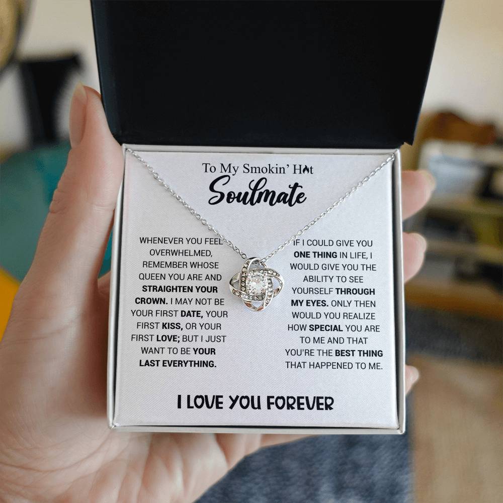 Smokin' Hot Soulmate - Knot Necklace