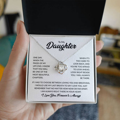 MOST BEAUTIFUL CHAPTER - KNOT NECKLACE