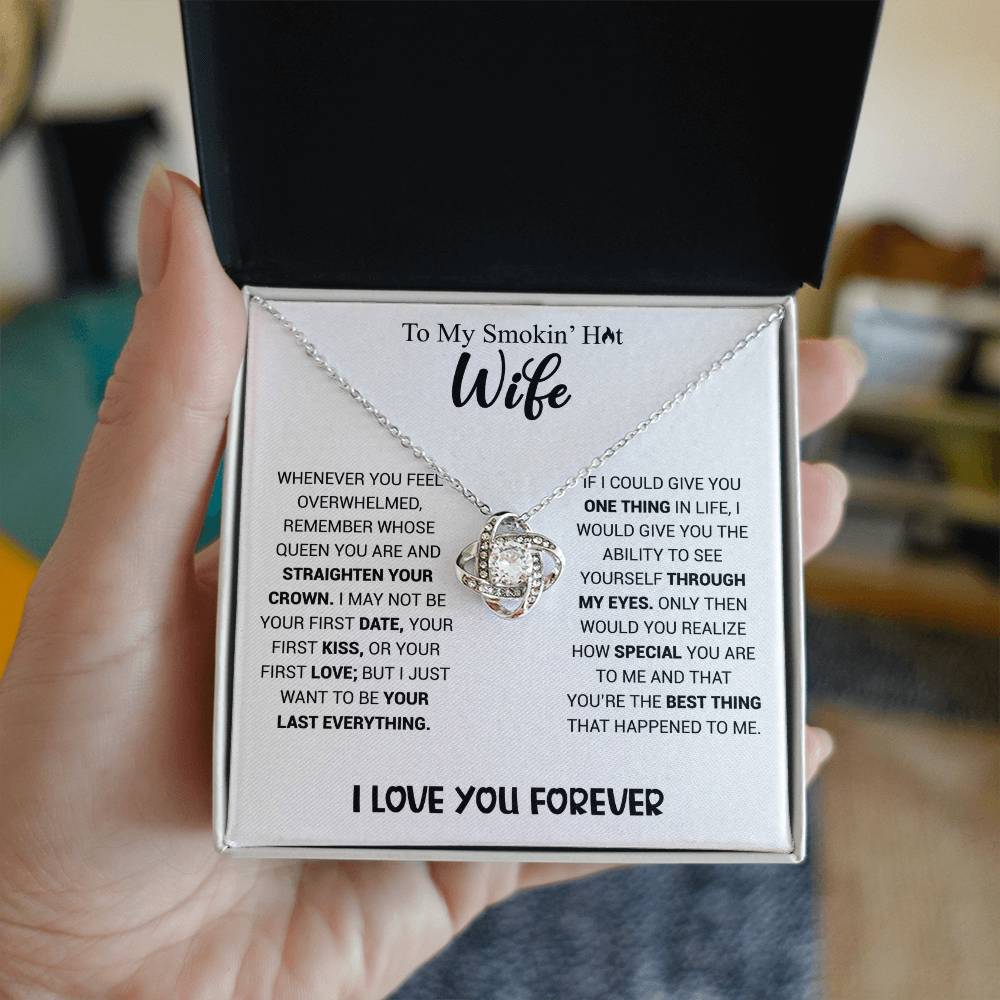 Smokin' Hot Wife - Knot Necklace