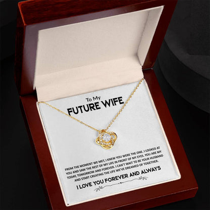 FROM THE MOMENT WE MET - Knot Necklace