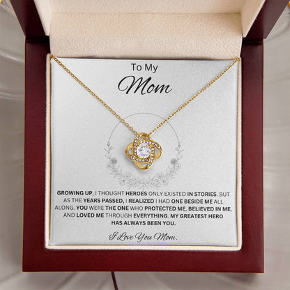 My Greatest Hero Necklace