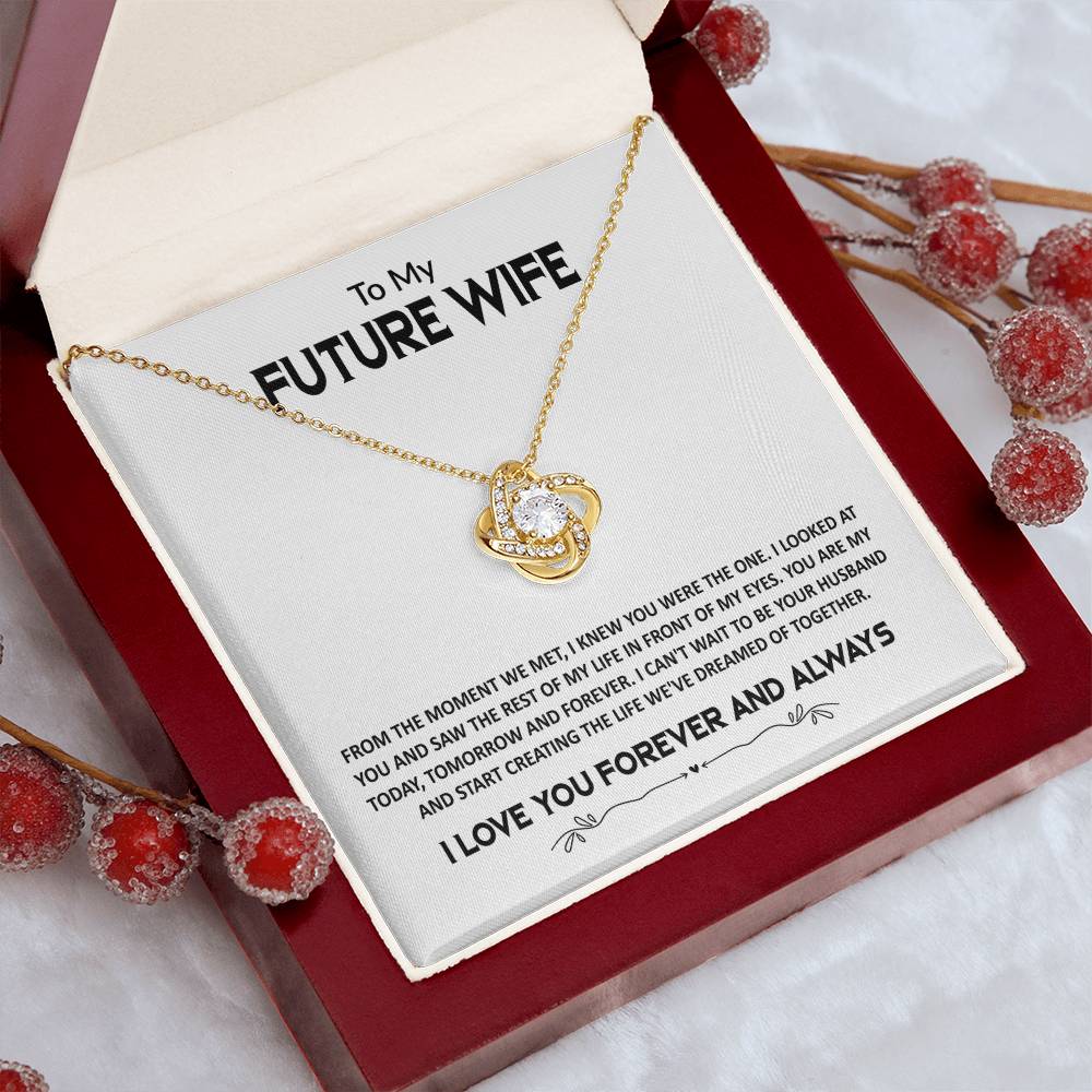 FROM THE MOMENT WE MET - Knot Necklace