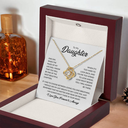 MOST BEAUTIFUL CHAPTER - KNOT NECKLACE