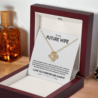 FROM THE MOMENT WE MET - Knot Necklace