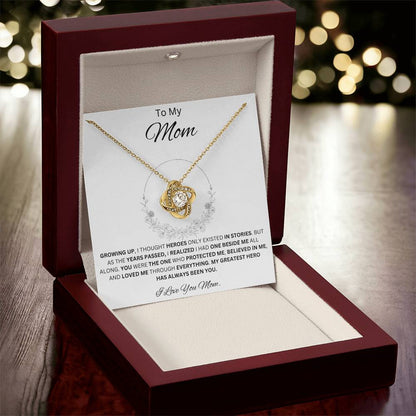 My Greatest Hero Necklace