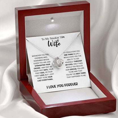 Smokin' Hot Wife - Knot Necklace