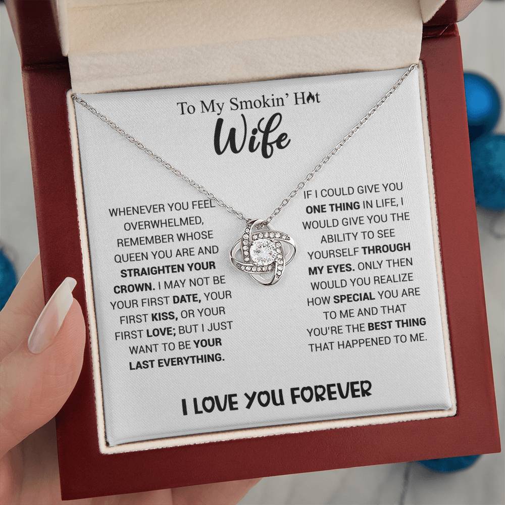 Smokin' Hot Wife - Knot Necklace