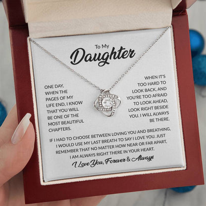 MOST BEAUTIFUL CHAPTER - KNOT NECKLACE