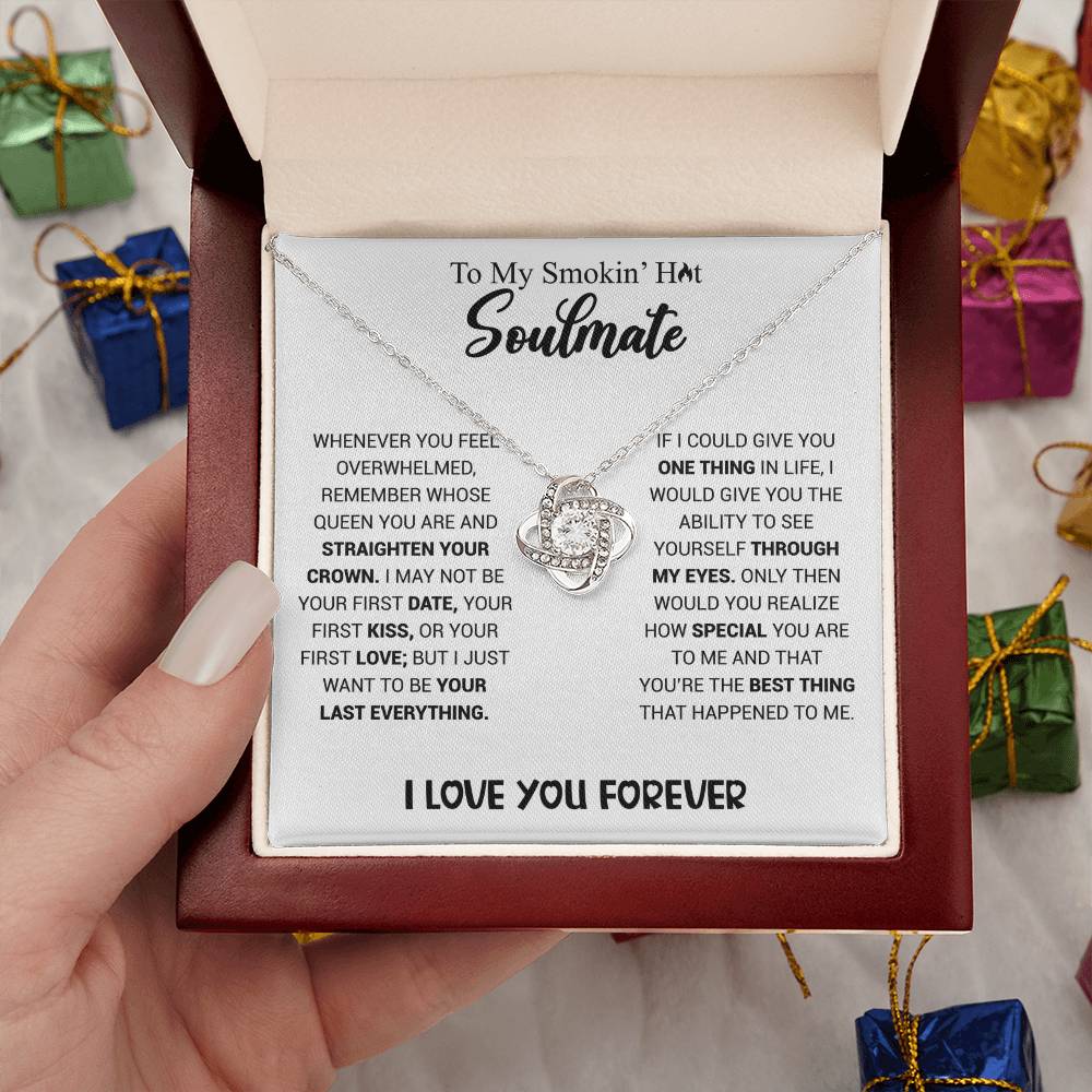 Smokin' Hot Soulmate - Knot Necklace
