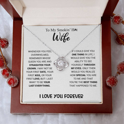 Smokin' Hot Wife - Knot Necklace