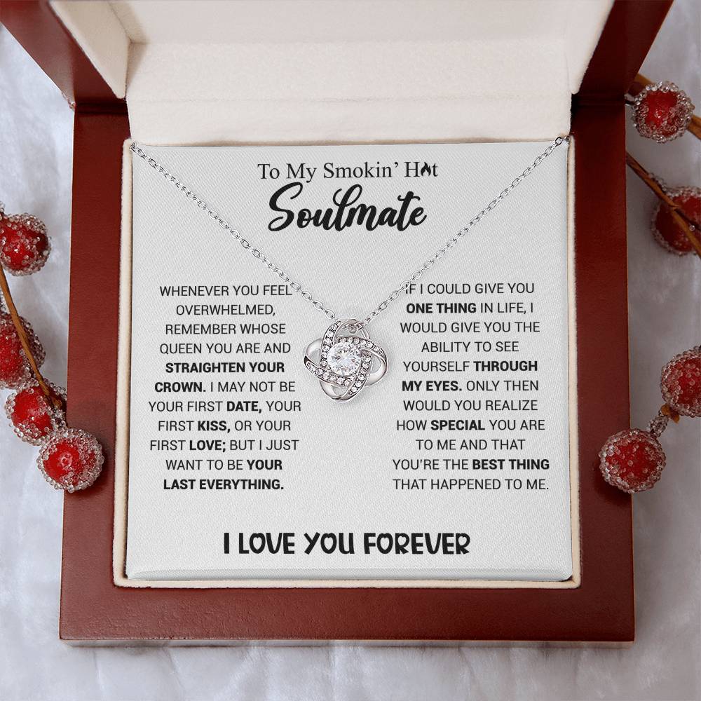 Smokin' Hot Soulmate - Knot Necklace