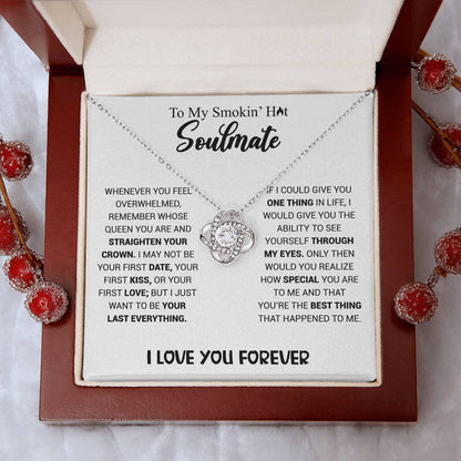 Smokin' Hot Soulmate - Knot Necklace