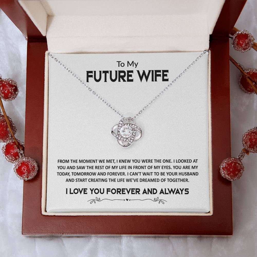 FROM THE MOMENT WE MET - Knot Necklace