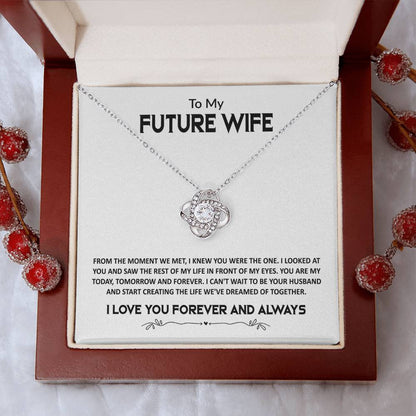 FROM THE MOMENT WE MET - Knot Necklace