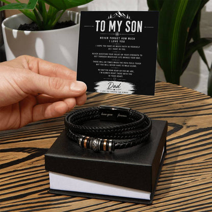 Never Walk Alone Bracelet