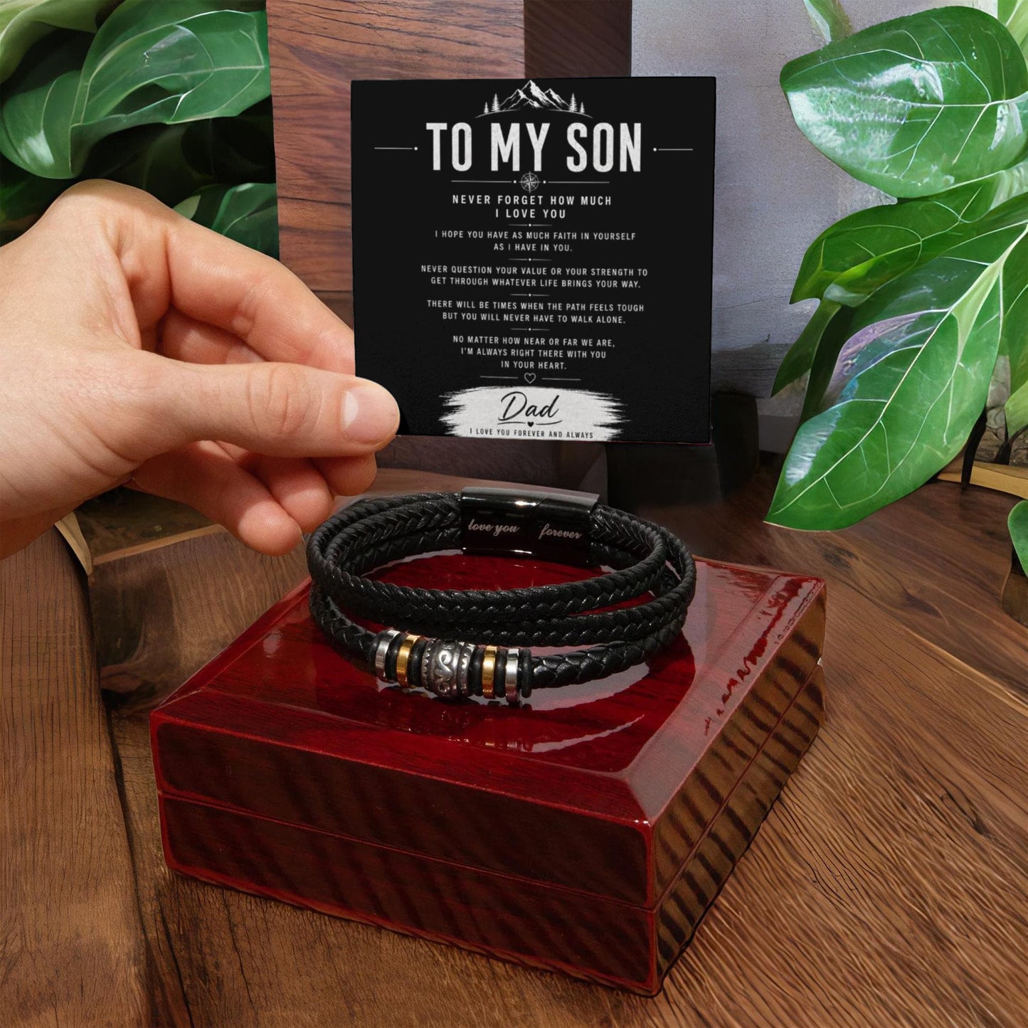 Never Walk Alone Bracelet