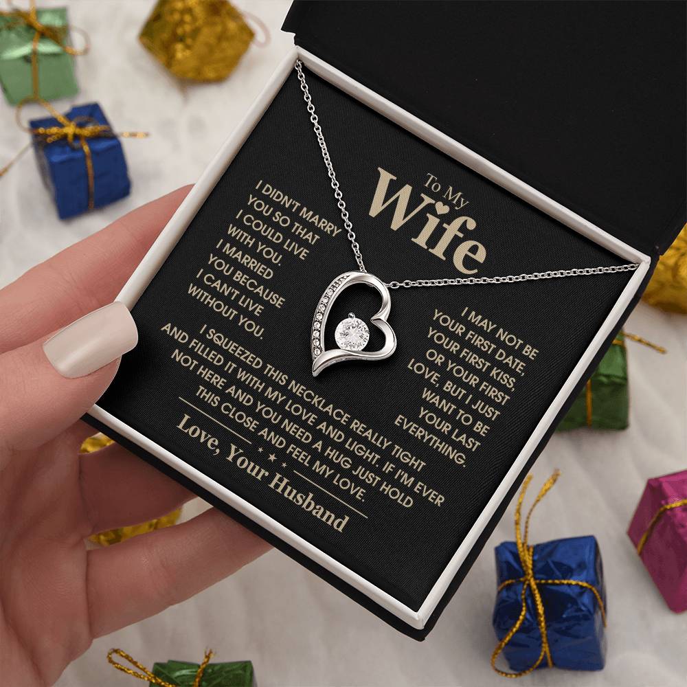 TO MY WIFE - Forever Love Necklace