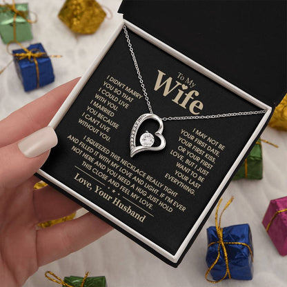TO MY WIFE - Forever Love Necklace