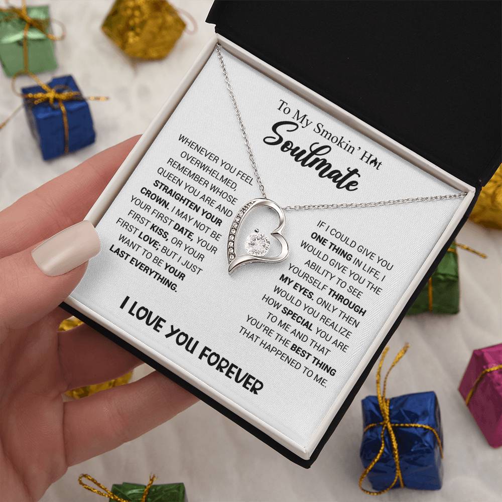 Smokin' Hot Soulmate - Heart Necklace