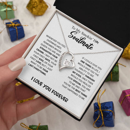 Smokin' Hot Soulmate - Heart Necklace