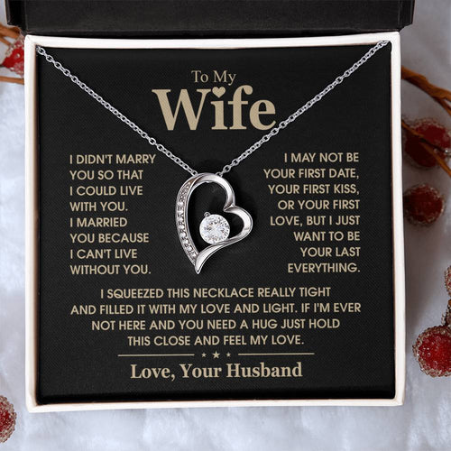TO MY WIFE - Forever Love Necklace