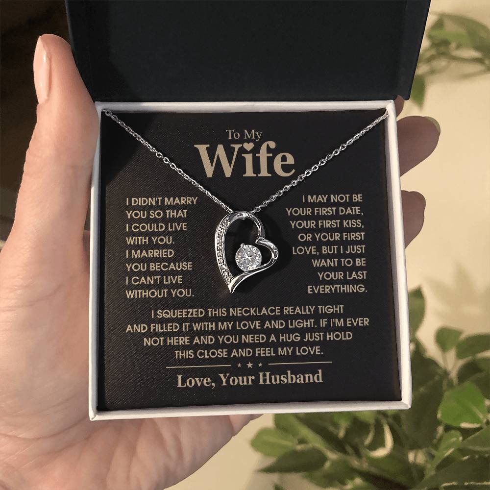 TO MY WIFE - Forever Love Necklace