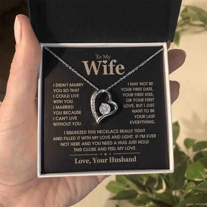 TO MY WIFE - Forever Love Necklace