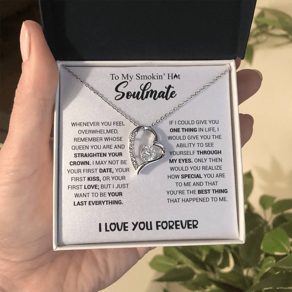 Smokin' Hot Soulmate - Heart Necklace