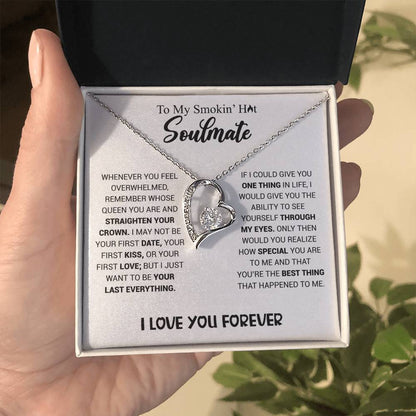 Smokin' Hot Soulmate - Heart Necklace