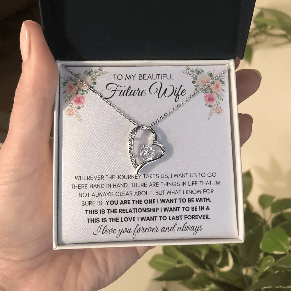To My Beautiful Future Wife - Forever Love Necklace