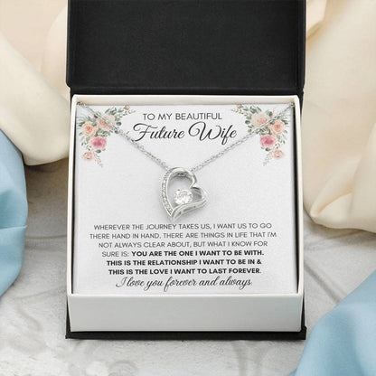 To My Beautiful Future Wife - Forever Love Necklace