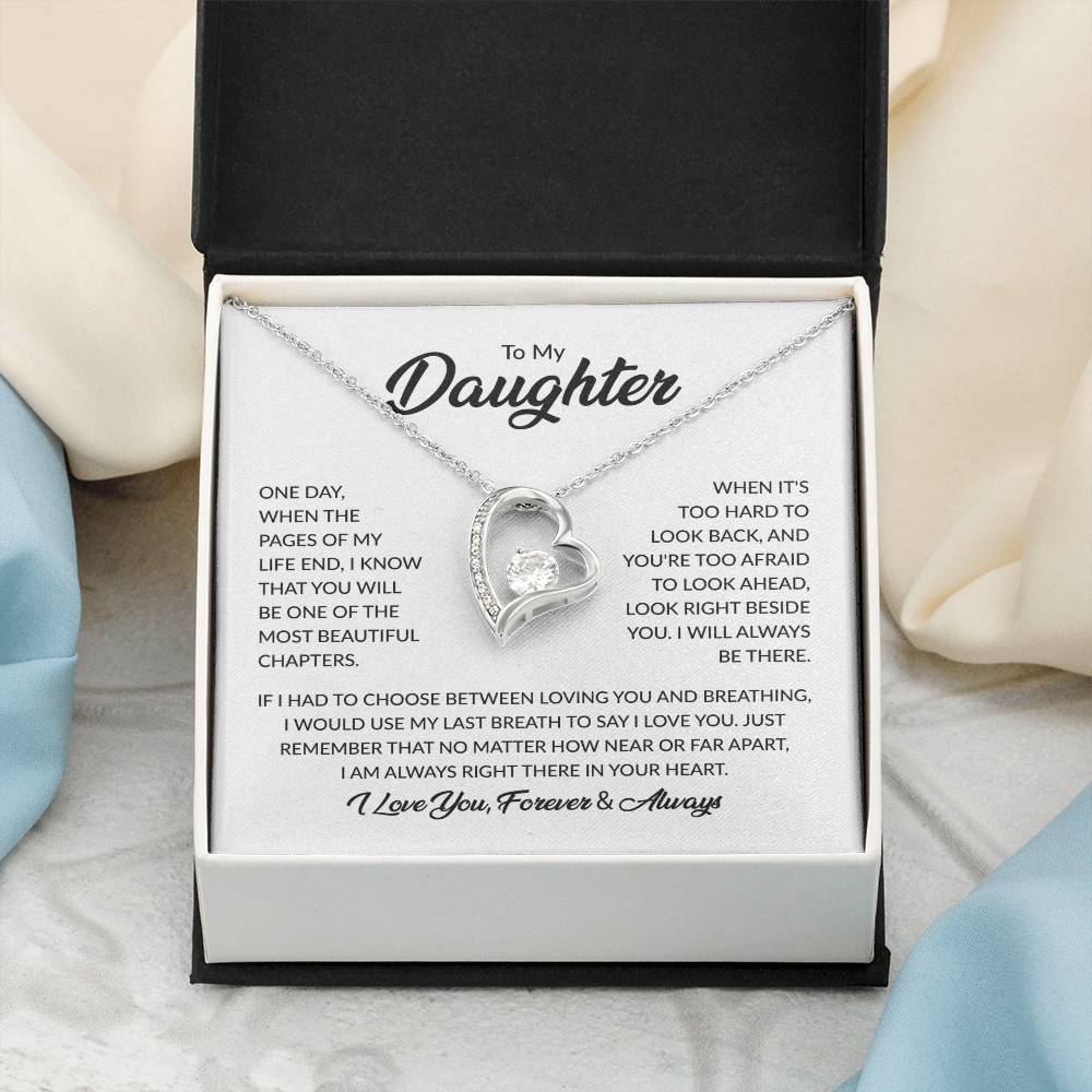 MOST BEAUTIFUL CHAPTER- FOREVER LOVE NECKLACE