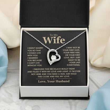 TO MY WIFE - Forever Love Necklace